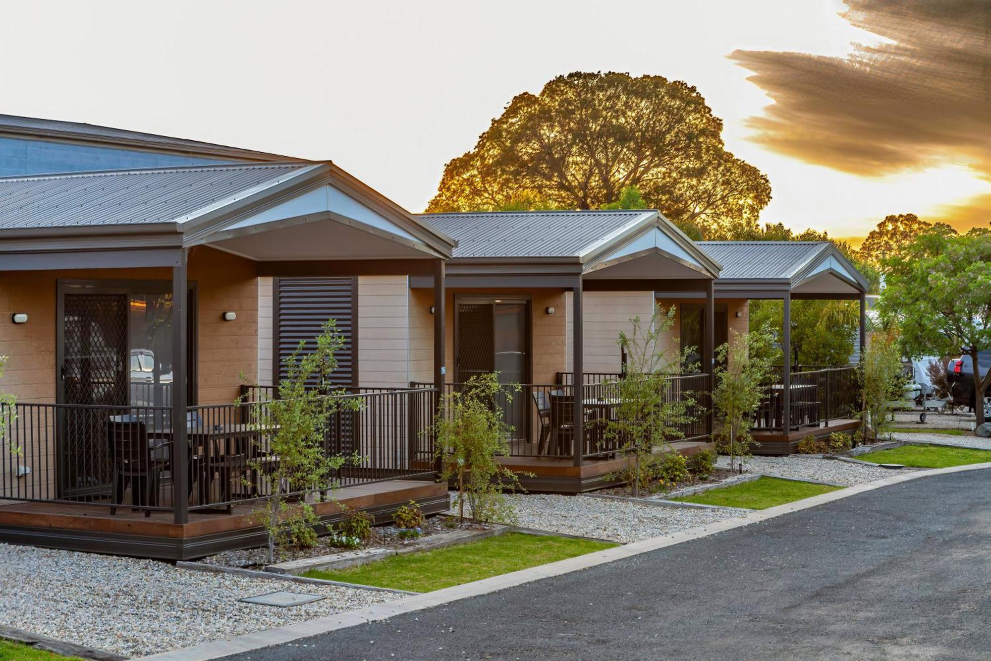 Big4 Albury Tourist Park Hotell Exteriör bild